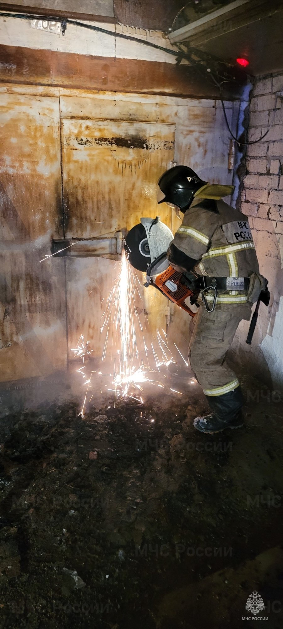 Пожар в Заларинском районе