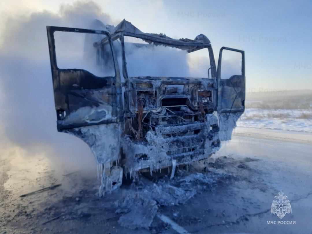 Пожар в Заларинском районе